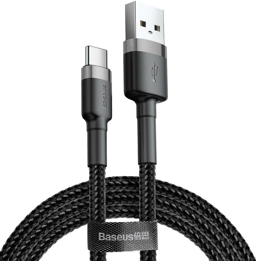 Baseus Cafule USB 2.0 kabel 0,5 m - USB-A til USB-C, sort