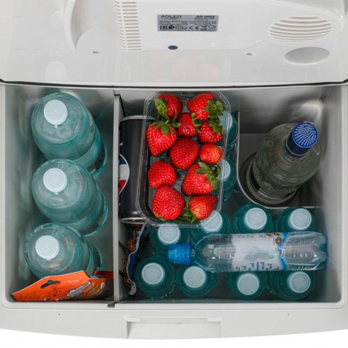 Adler AD 8092 termoelektrisk mini køleskab 40 l - sort/grå