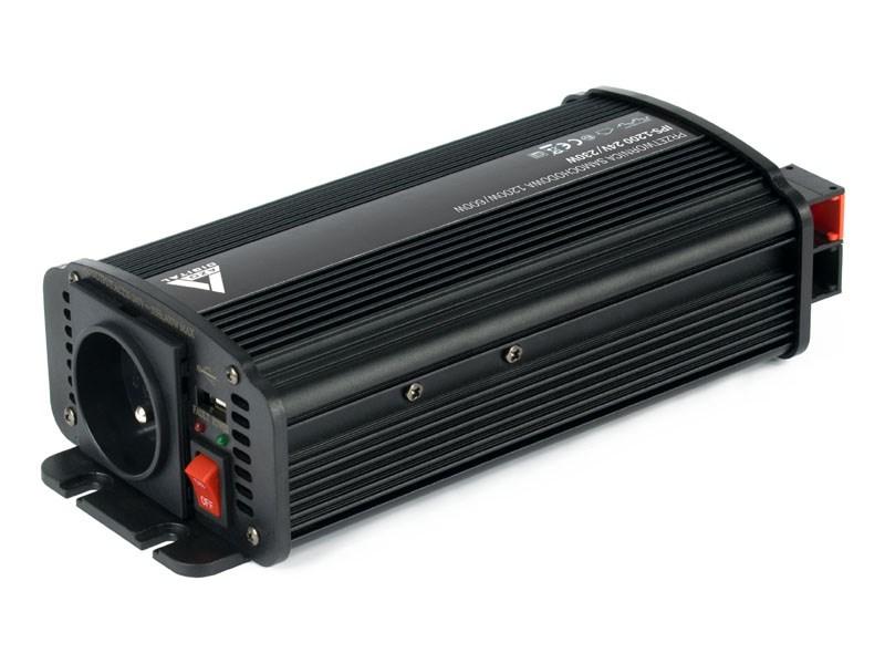 AZO Digital IPS-1200U strømomformer 12 V til 230 V - 1.200 W