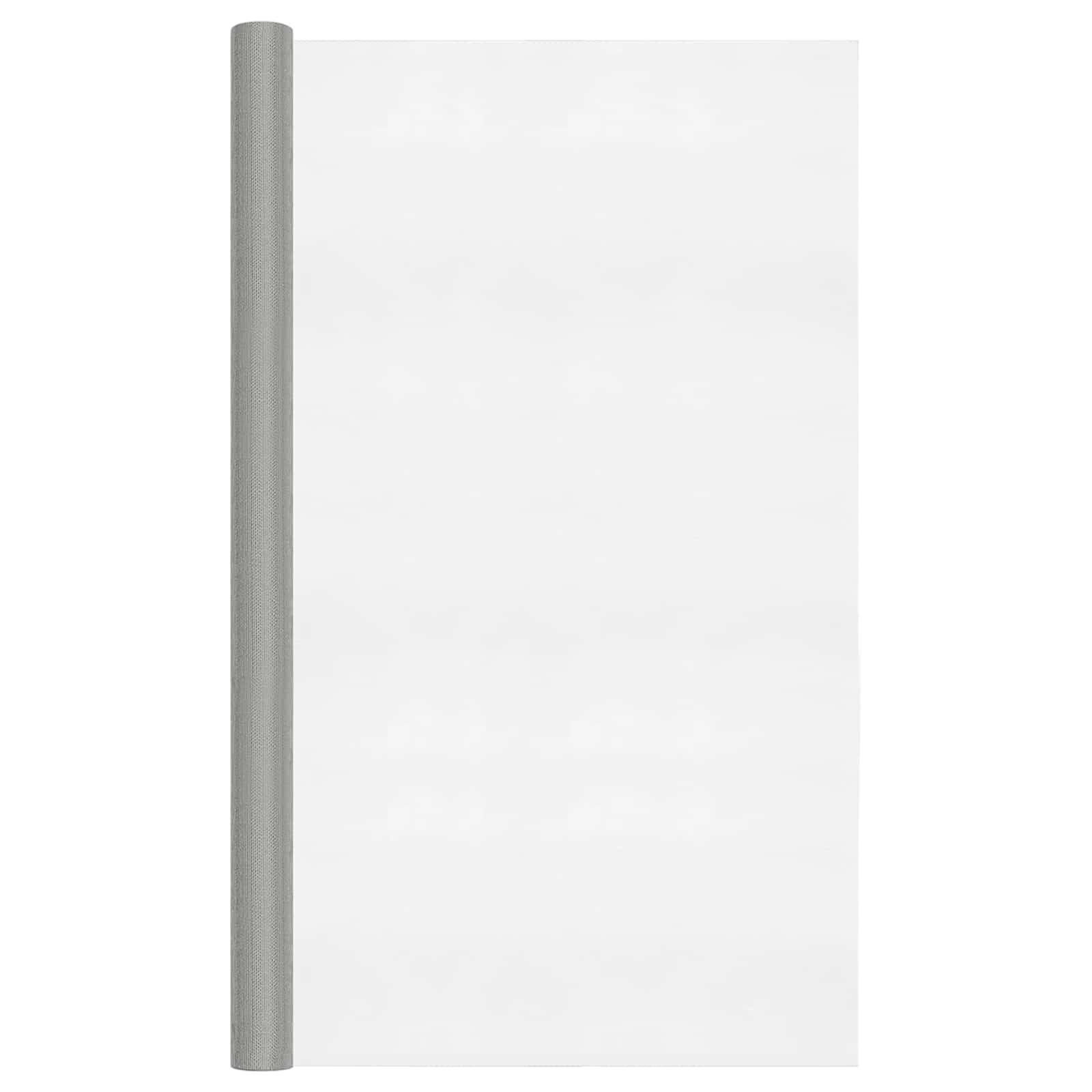 Netskærm i rustfrit stål 120 × 1.000 cm - 18 mesh, sølv