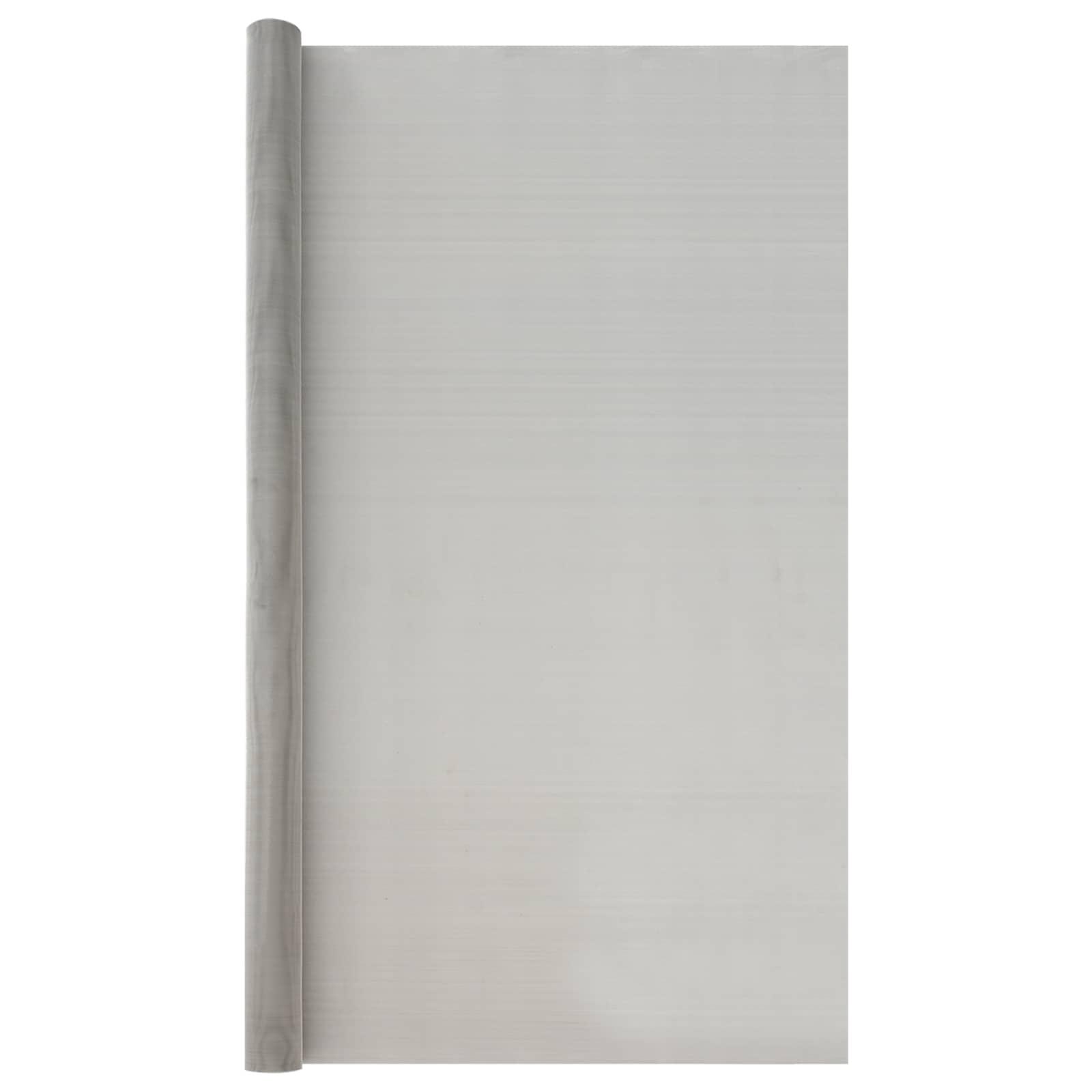 Netskærm 120 × 500 cm - 60 mesh i rustfrit stål 201, sølv