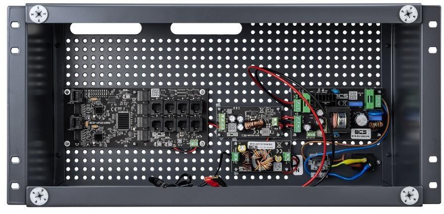 BCS BCS-UPS/IP8Gb/E-S/RACK5U - buffer-sæt til 8 IP-kameraer i 5U RACK-kabinet