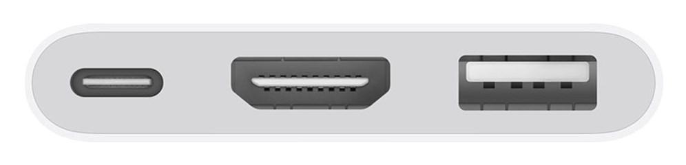 Apple USB‑C Digital AV Multiport-adapter - HDMI, USB-A, USB‑C