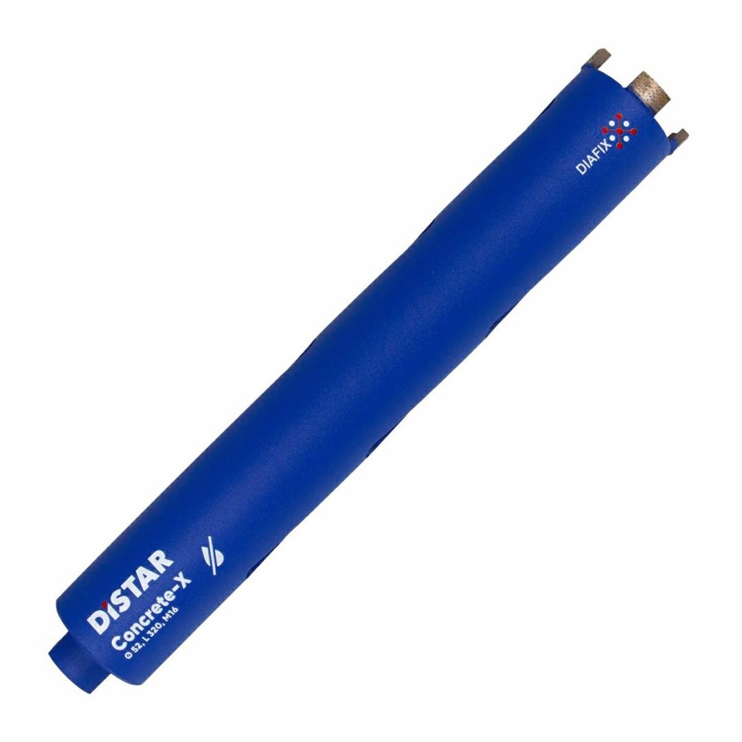 DiniTech DISTAR diamantkernebor M16 - 52 mm × 320 mm, tørboring