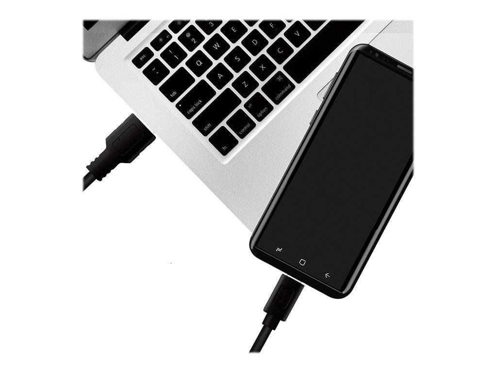 LogiLink USB Type‑C kabel 2 m - sort, USB‑A til USB‑C (USB 3.2 Gen 1) billede