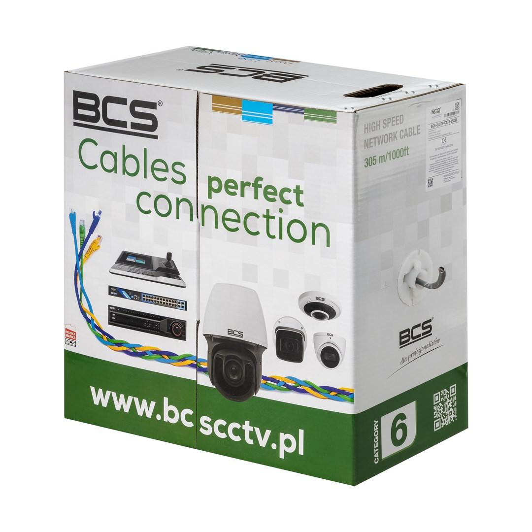 BCS U/UTP Cat6 LSOH netværkskabel - 305 m
