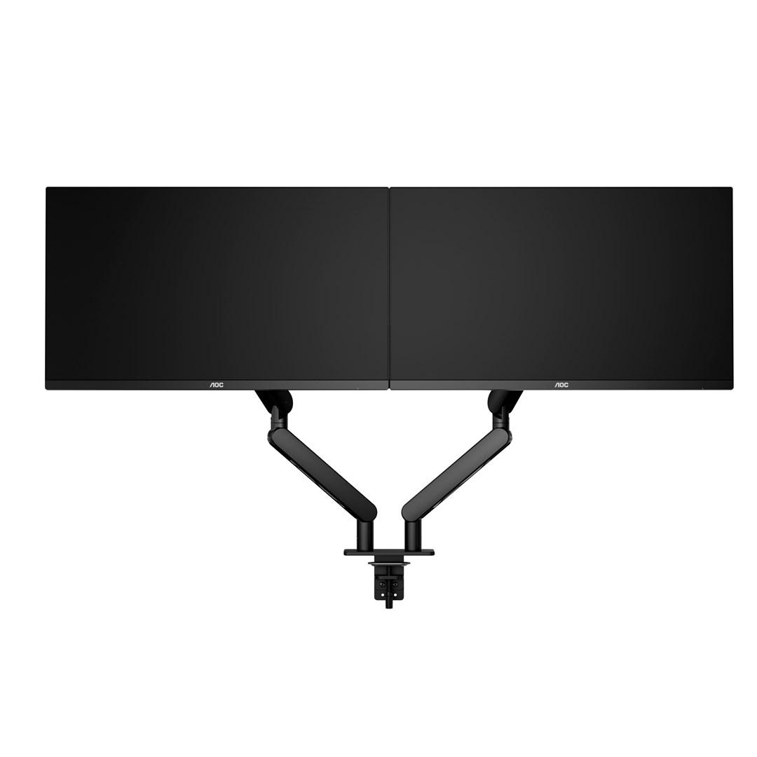 AOC AM420B dobbelt skærmarm 17-34" - skrivebord, sort billede