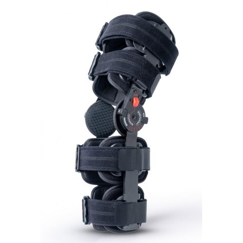 Post-operativ knæskinne REHA FUND T-Max Knee O-1270/U - sort