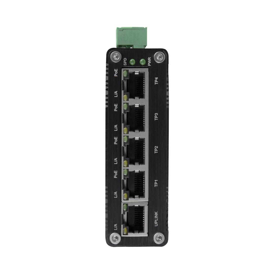 BCS BCS-ISP04G01G industriel PoE-switch - 4x PoE + 1x uplink