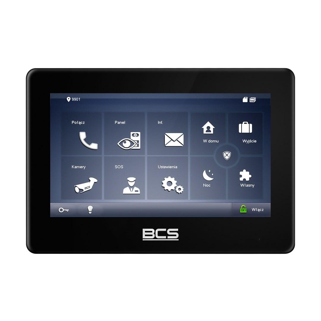 BCS MON7600B-2 videomonitor til dørtelefon - 7" touchskærm