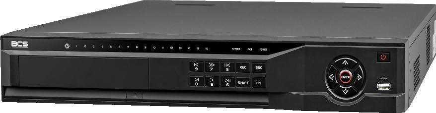 BCS L-NVR1604-A-4K-16P - 16-kanals IP-netværksoptager (NVR)