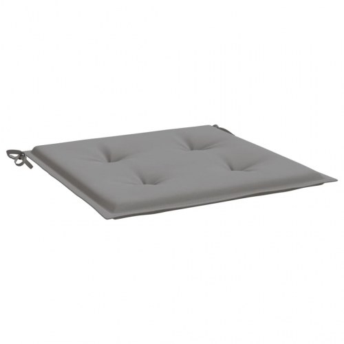 Hynder til havestol - 2 stk. 40 × 40 × 4 cm i oxfordstof, grå (OUTLET B)