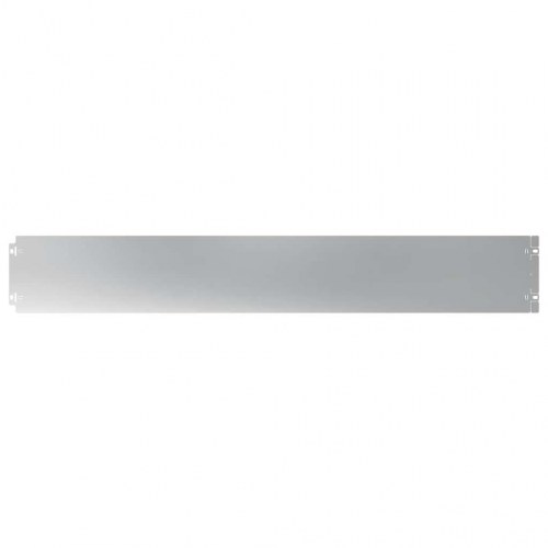 Plænekant - 50 stk, 15 × 103 cm, galvaniseret stål, sølv