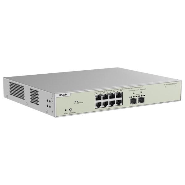 Ruijie RG-NBS3300-8MG2XS-P PoE switch - 8 porte + 2 SFP+
