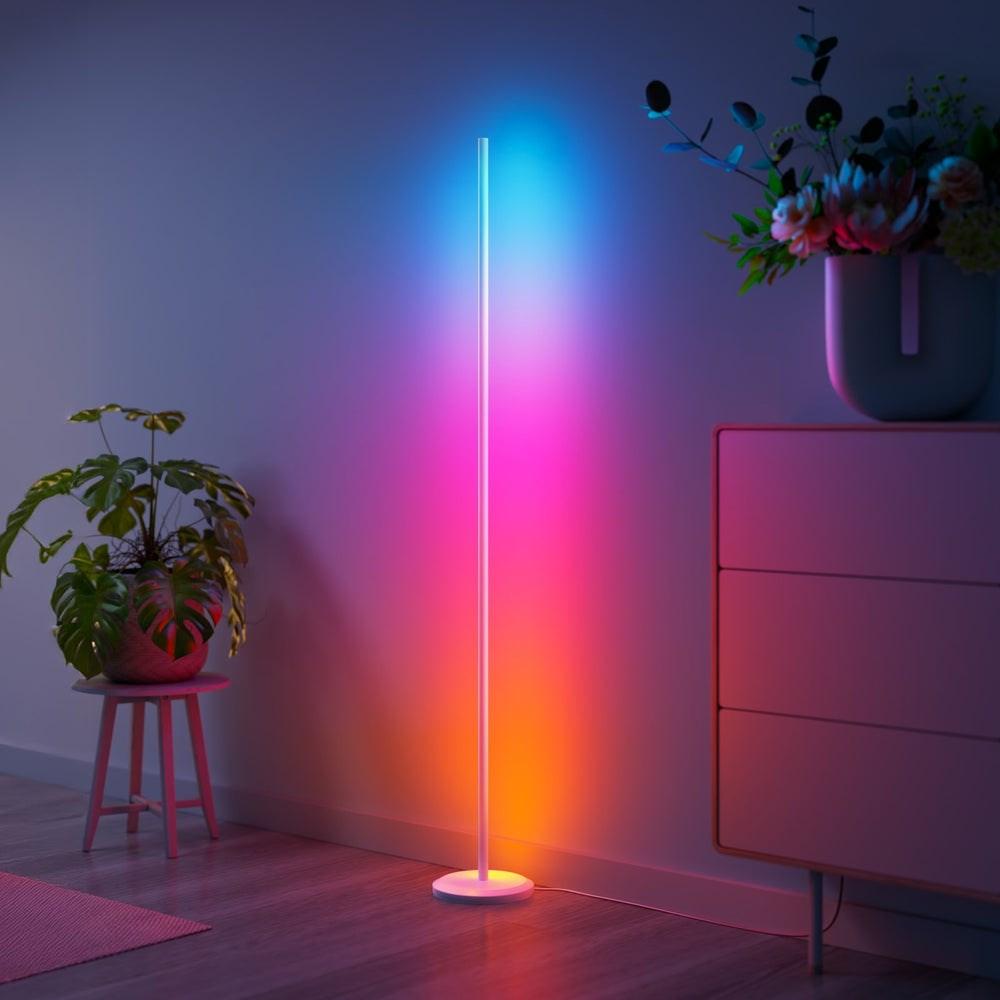 Nanoleaf NL7204K0201A070 smart gulvlampe - Wi‑Fi/Bluetooth, 22 W, hvid
