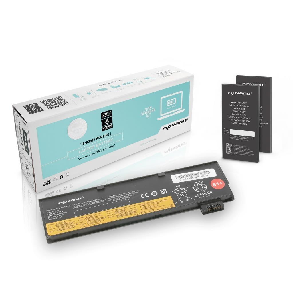 Batteri til Lenovo ThinkPad T570 - Movano (Li-ion)