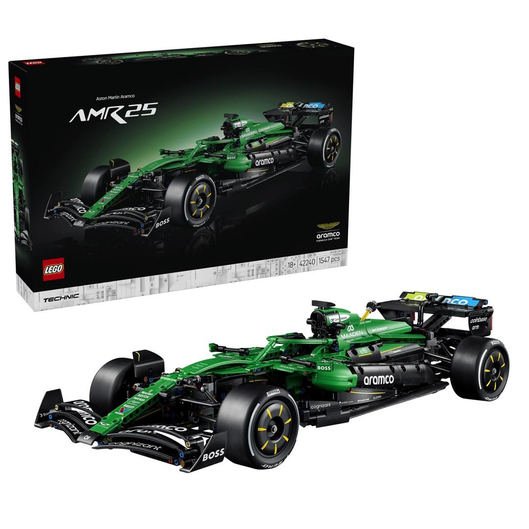 LEGO Technic Aston Martin Aramco AMR25 F1 racerbil 42240 billede