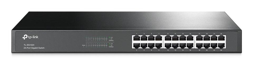 TP-Link TL-SG1024 24-port gigabit rackmonterbar netværksswitch