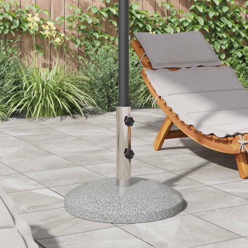 Parasolfodrør i rustfrit stål 30 cm til parasolstang 40-50 mm