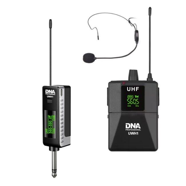 DNA Professional UWH1 trådløst headset mikrofon system
