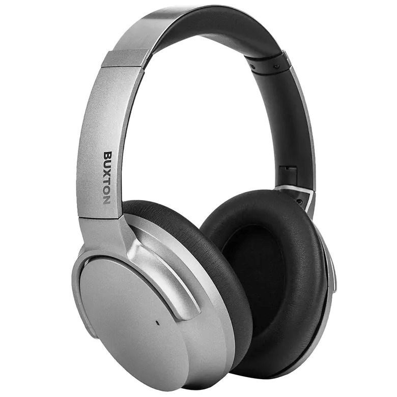 BUXTON BHP 18000 Dilham Bluetooth-hovedtelefoner - sølv