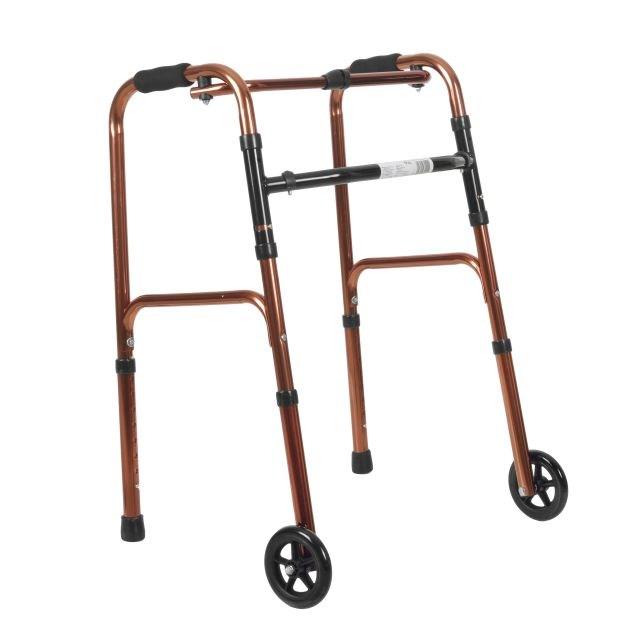 REHA FUND RF-131 gangstativ med 2 hjul - bronze/sort