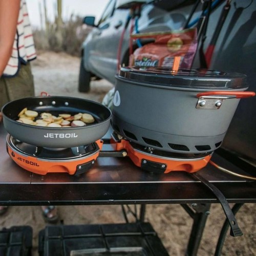 Campingkøkkensæt Jetboil Genesis Basecamp Cooking System - carbon