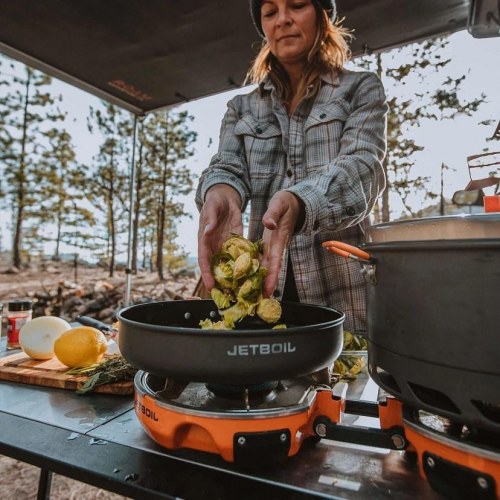Campingkøkkensæt Jetboil Genesis Basecamp Cooking System - carbon