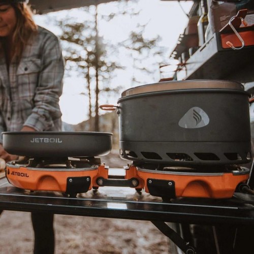 Campingkøkkensæt Jetboil Genesis Basecamp Cooking System - carbon