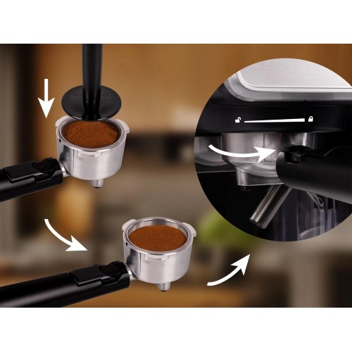 ELDOM ECK1 espressomaskine 1,7 l 20 bar