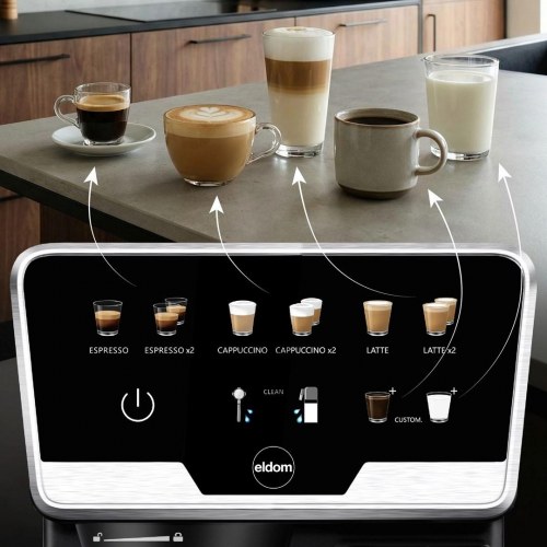 ELDOM ECK1 espressomaskine 1,7 l 20 bar
