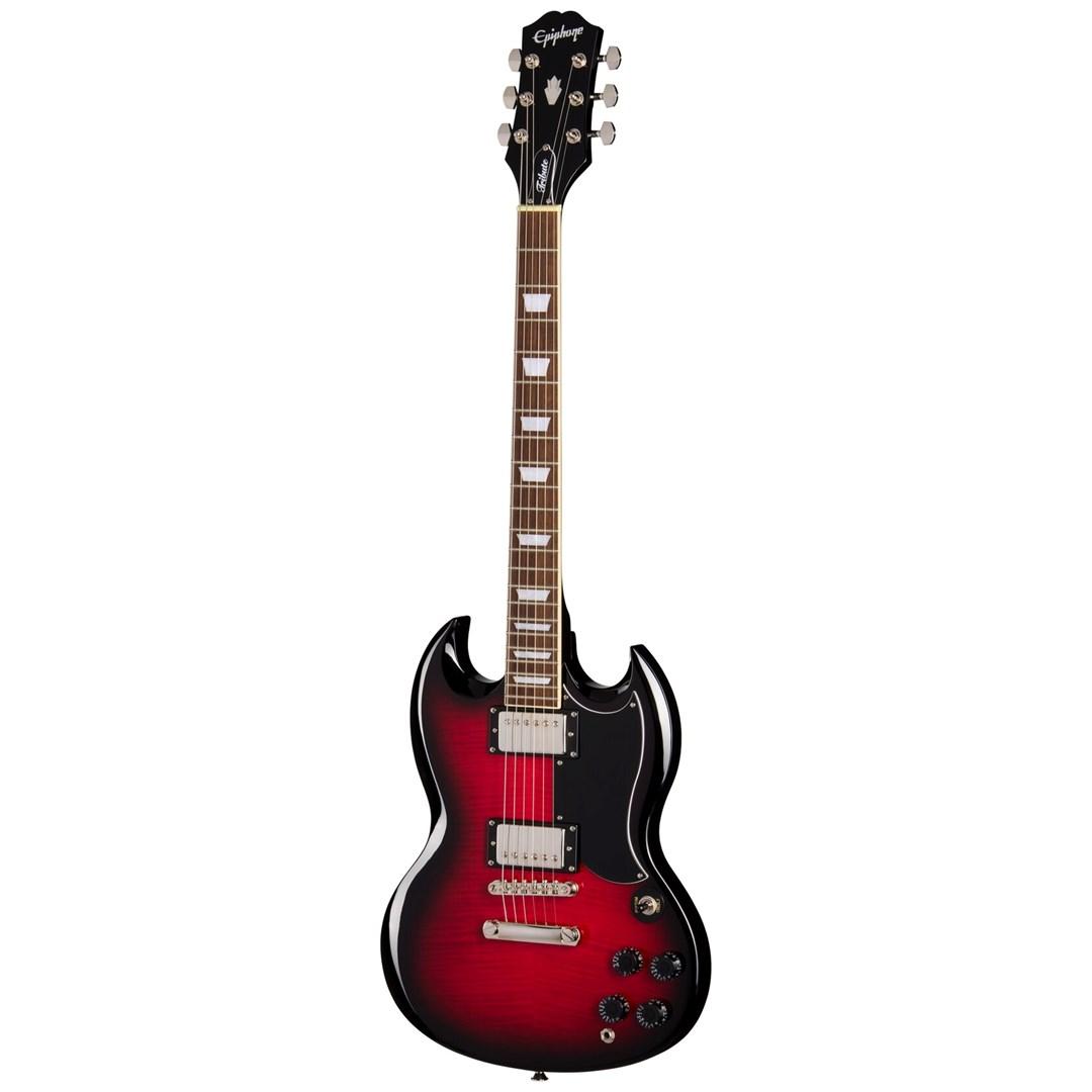 Epiphone SG Tribute Plus Cherry Burst elguitar