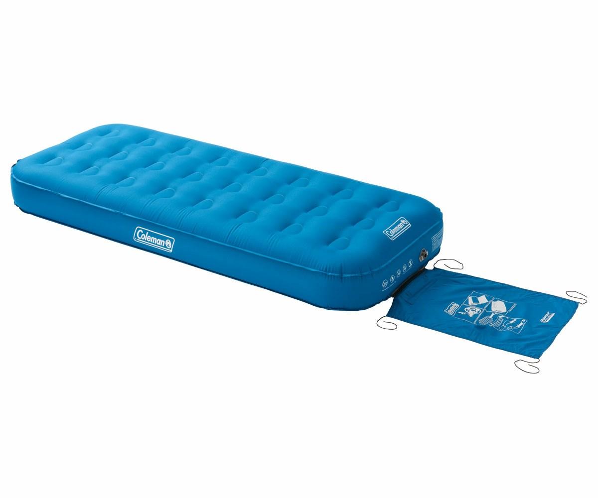 Coleman enkelt luftmadras 198 x 82 x 22 cm - blå billede