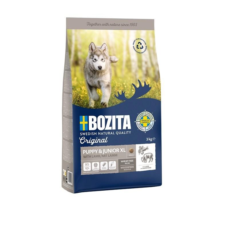 BOZITA Original Puppy & Junior XL med lam tørfoder til hund 12 kg