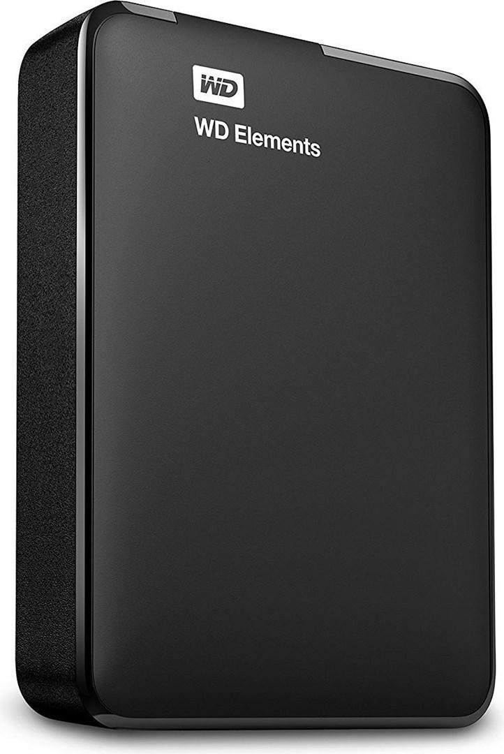 WD Elements Portable 4 TB ekstern harddisk 2,5" sort billede