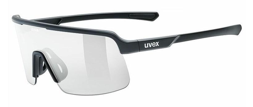 uvex rimless cykelbriller til børn - sort billede