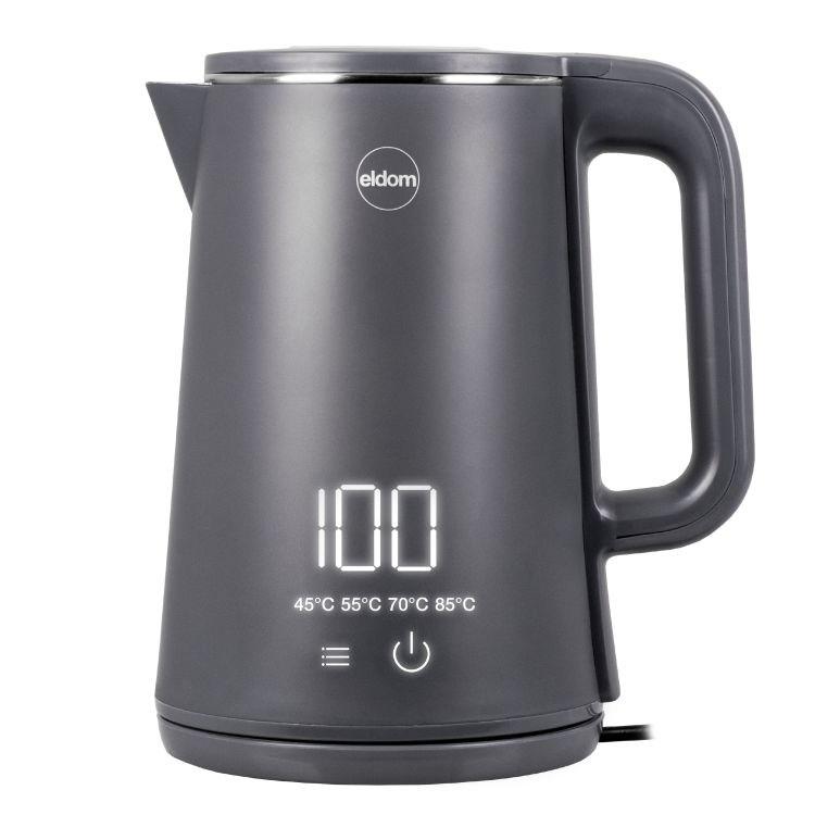 ELDOM CORDLESS KETTLE C515S 1 8L TEMP.REGULATION