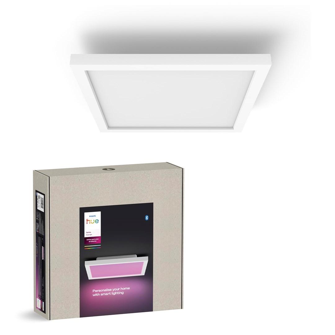 Philips Hue Surimu kvadratisk lille LED-panel 2.000-6.500 K White and Color Ambiance