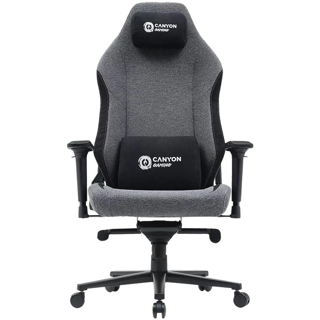 Canyon Boulder XLCH01 gamerstol med polstret sæde - grå