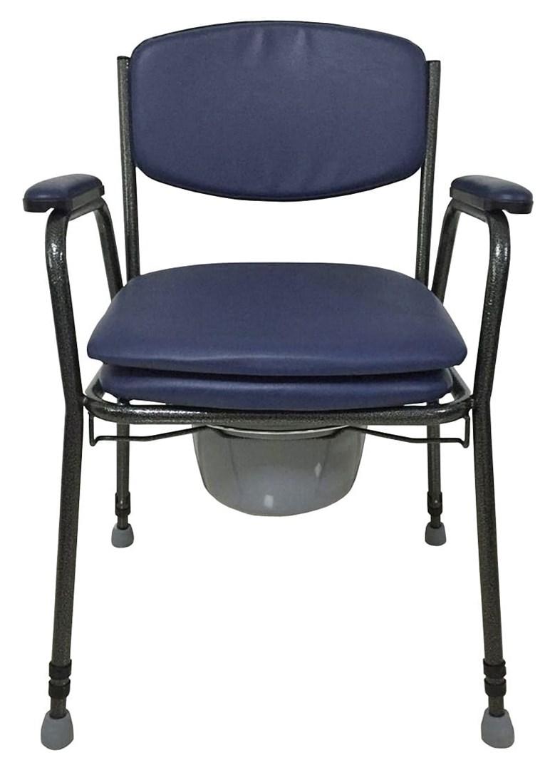 REHA FUND RF-840 højdejusterbar toiletstol med armlæn