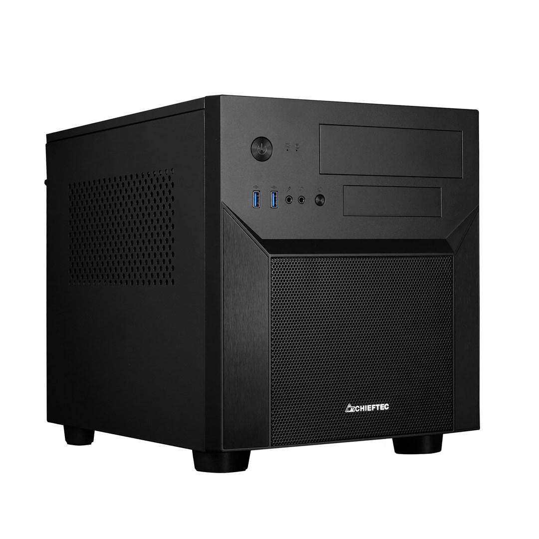 Chieftec CI-02B-OP Cube PC kabinet sort