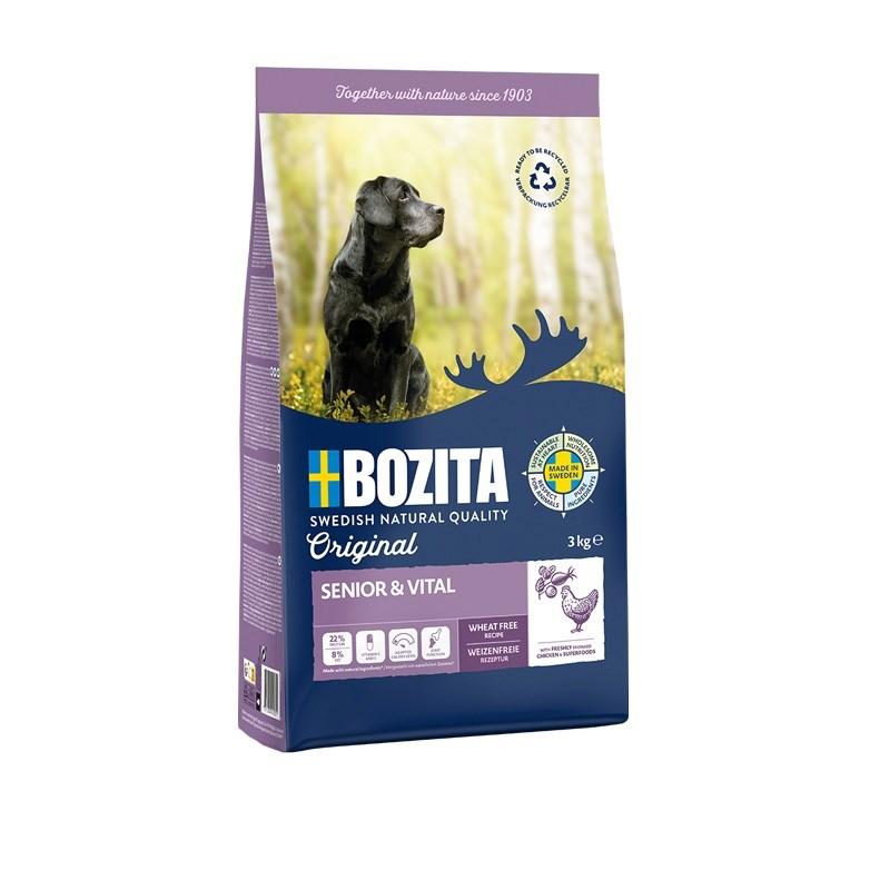 BOZITA Original Senior & Vital tørfoder til hund 12 kg