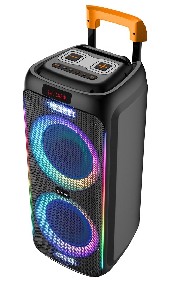 Denver TSP-456 partyhøjttaler Bluetooth-højtaler 60 W sort billede