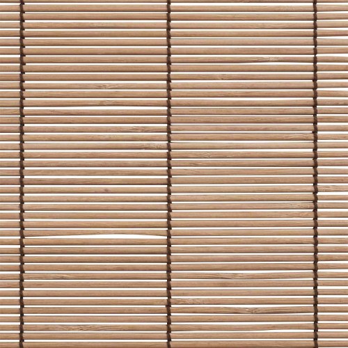 Rullegardin i bambus 90 x 220 cm brun