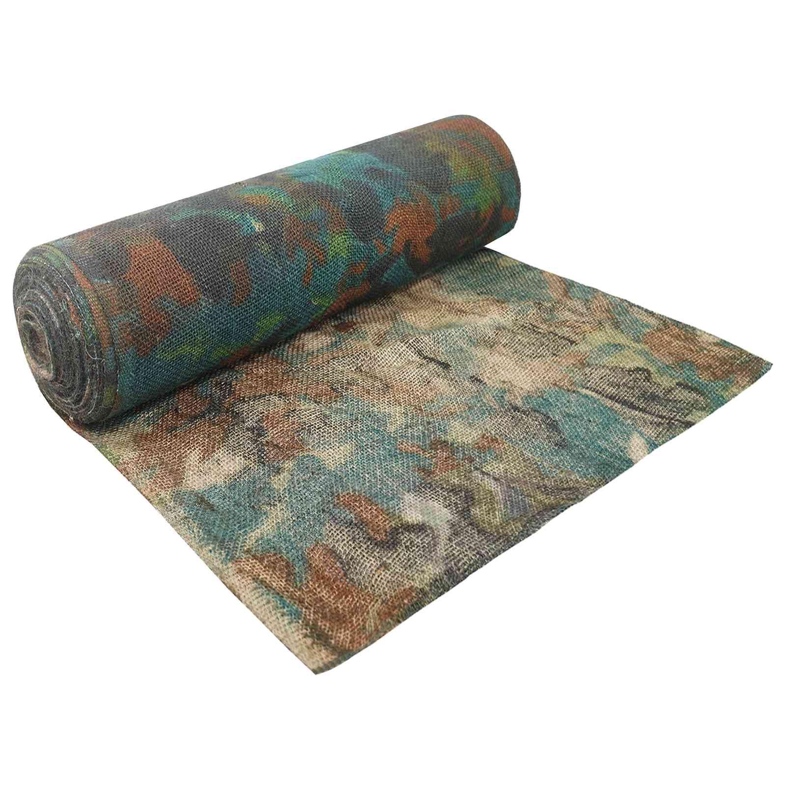 vidaXL Jute Rulle 160 x 2500 cm Camouflage