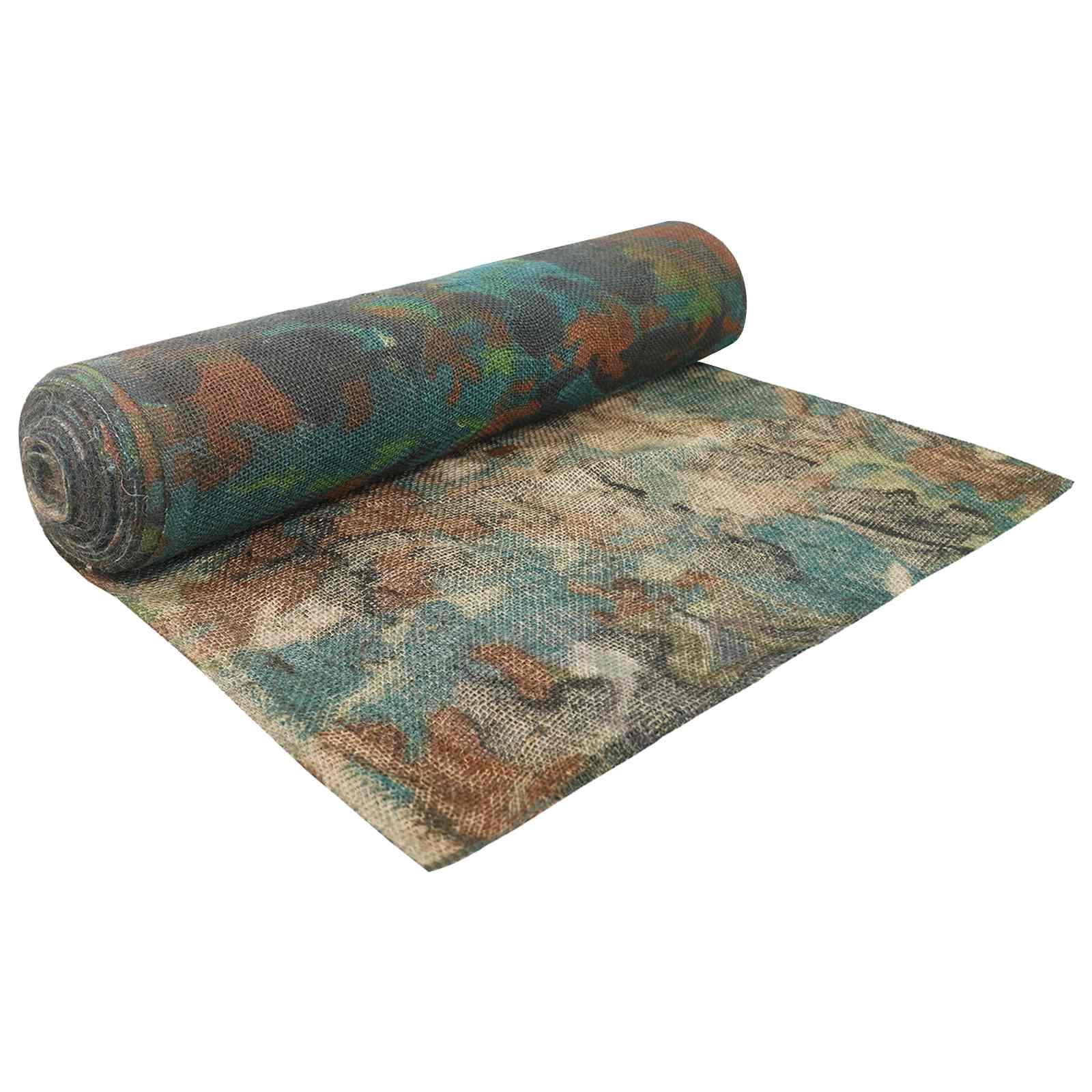 vidaXL Jute Rulle 160 x 1500 cm Camouflage