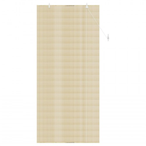 Rullegardin i naturfarvet bambus 90 x 220 cm