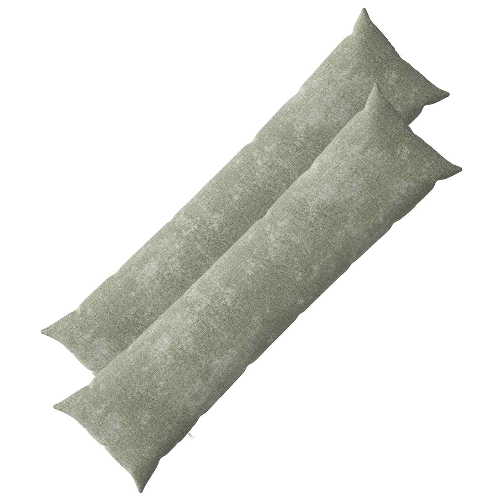 Pudebetræk 2 stk HEERLEN grøn 40 x 145 cm i chenille
