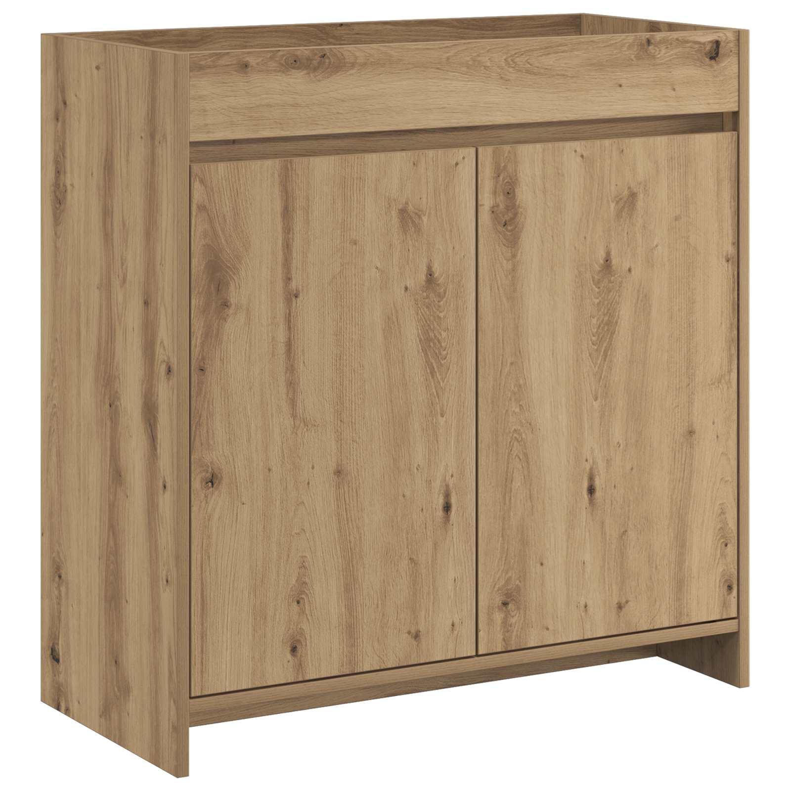 Badeværelse underskab til vask i artisan-eg 78,5 x 37,5 x 81 cm