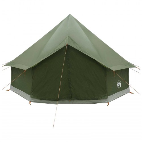 Tipi telt olivengrøn 300 x 300 x 200 cm i polyester og stål